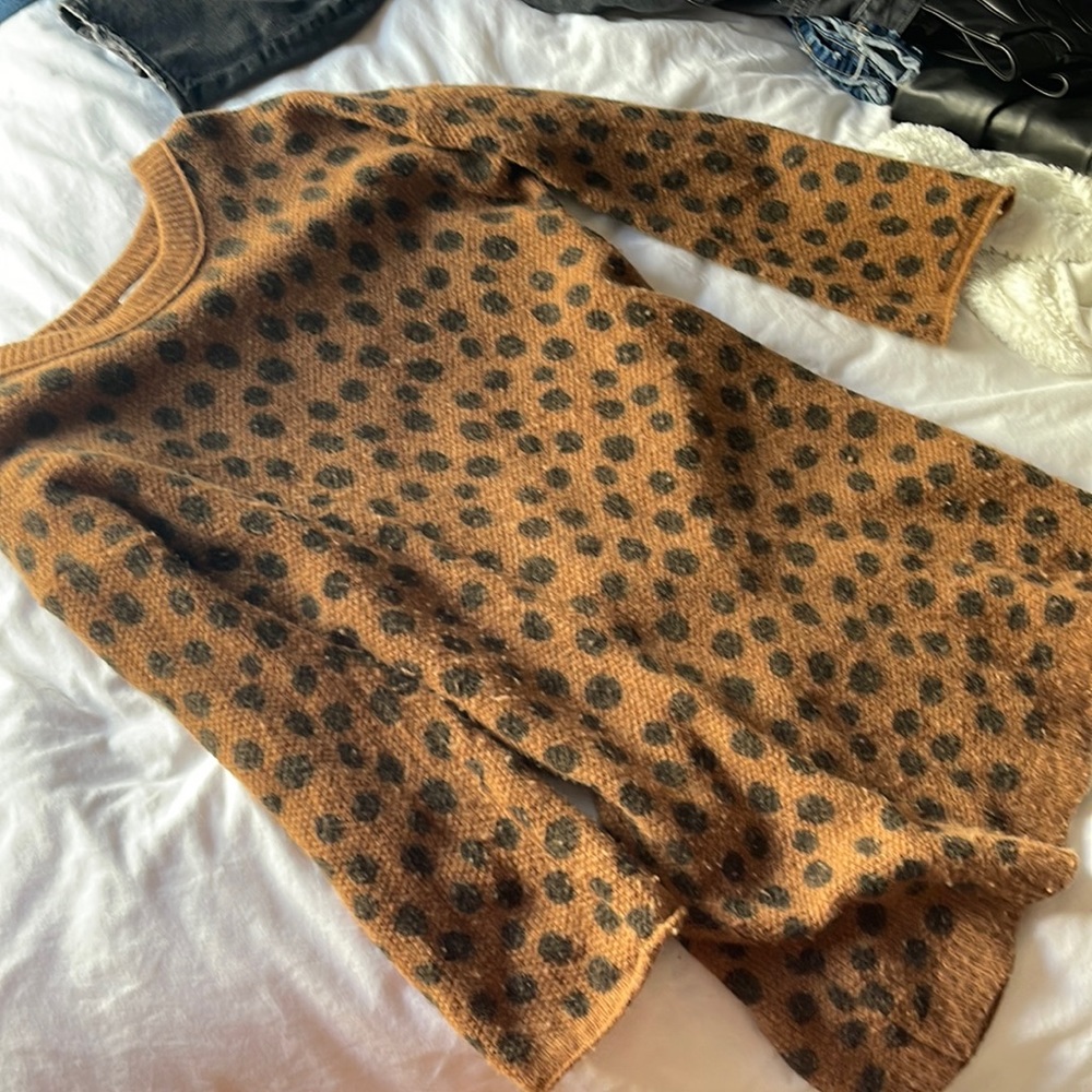 Cozy sweater dress from Madewell